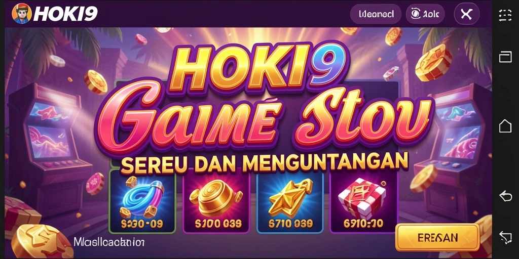 Screenshot utama HOKI9 menampilkan gameplay Slot yang mengasyikkan.
