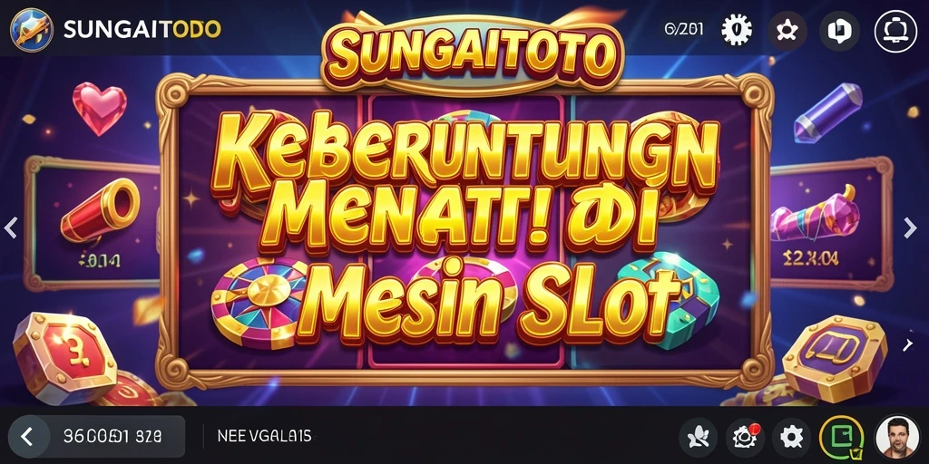 Screenshot gameplay menunjukkan keseruan bermain Slot di SUNGAITOTO.